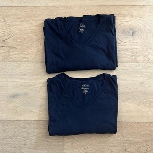 J. Crew V-Neck T-Shirts Bundle of Two